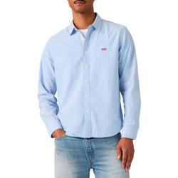 Levi's Ανδρικό Πουκάμισο Βαμβακερό Μακρυμάνικο Κανονική Γραμμή Overshirt Γαλάζιο 0086A-0002