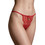 Milena By Paris Γυναικείο Sexy String με Δαντέλα Κόκκινο 60128