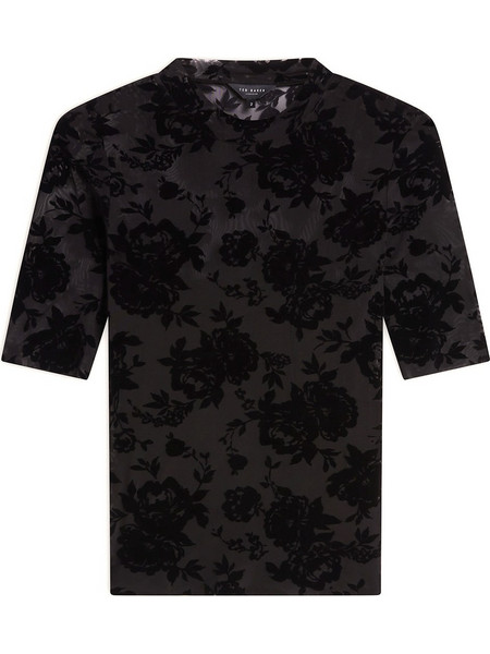 Ted Baker Aurlyne Γυναικείο Χειμερινό Top Μαύρο 285264