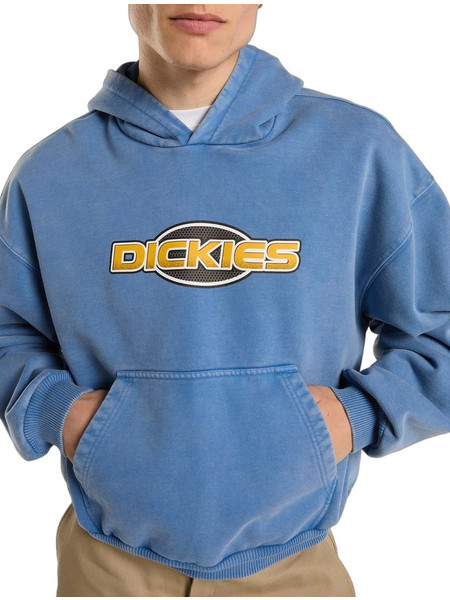 Dickies Somerton Ανδρικό Φούτερ με Κουκούλα Μπλε DK0A8E4ZL851