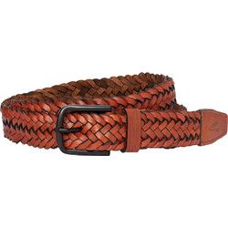 Camel Active Ανδρική Ζώνη Δερμάτινη Πλεκτή Rusted 402080-9B08-21