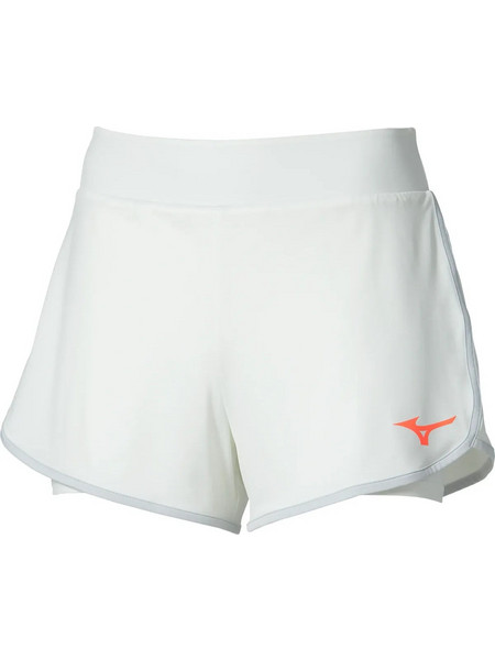 Mizuno Flex Αθλητικό Γυναικείο Σορτς Λευκό 62GBD215-78