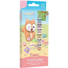 Jovi Kawaii Πλαστελίνη 10 Χρώματα