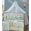 Dimcol Bebe Forest 10 Σετ Κούνιας Mint Green 9τμχ
