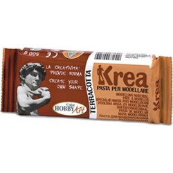 Toy Color Πηλός Καφέ Krea 500gr