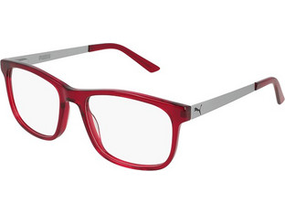 Puma PE0056O 002 Ανδρικός Σκελετός Γυαλιών Οράσεως Κοκάλινος Καφέ