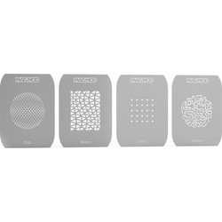 MagMod MagMask Pattern 1 - Σετ 4 pattern για χρήση με το MagBeam Modifier
