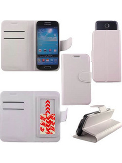 ΘΗΚΗ UNIVERSAL 4.0"-4.6" LEATHER BOOK STAND 3M SLIDE WHITE VL 8131653