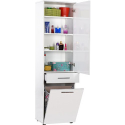 Fidelio Home Diamond Ντουλάπι Μπάνιου Δαπέδου Ξύλινο 52x38x187cm