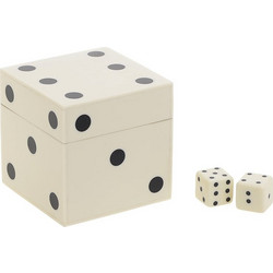 Σετ Κουτί Και 5 Ζάρια 9.5x9.5x9.5