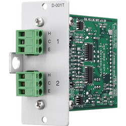 TOA D-001T DUAL MIC/LINE INPUT WITH DSP
