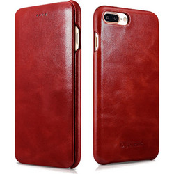 iCarer Curved Edge Vintage Leather Red (iPhone 6S/6 Plus)