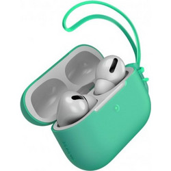 Θήκη για AirPods Pro Σιλικόνης Gel Protector - 4954 - Πράσινο - Baseus