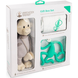 Matchstick Monkey Teething Gift Set TEETHING GIFT SET - GREEN 241504