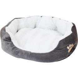 Κρεβάτι για μικρά κατοικίδια (Σκύλος και Γάτα) γκρι 40x30cm AS4099