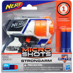 Hasbro Nerf N-Strike Microshots Εκτοξευτής για 8+ Ετών 3 Σχέδια
