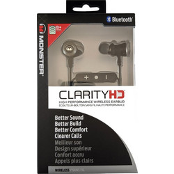 Monster Clarity HD Ακουστικά Bluetooth In Ear Black