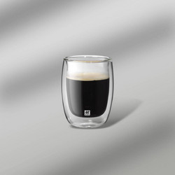 Zwilling Σετ Ποτήρια Καφέ Γυάλινα Transparent 2τμχ 39500-075