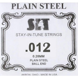 Sit Χορδή Ηλεκτρικής / Ακουστικής Κιθάρας Plain Steel 12"