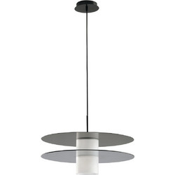 fan Europe Record-S50-Black Κρεμαστό Φωτιστικό Οροφής Μονόφωτο E27 Μαύρο