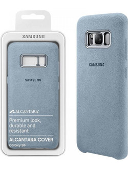 Samsung Alcantara Cover Mint (Galaxy S8+)