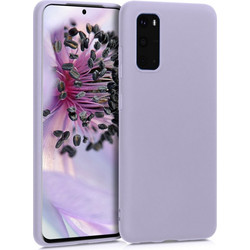 KW Soft Flexible Back Cover Silicone Lavender (Galaxy S20)
