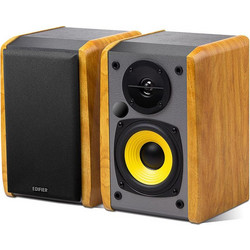 Edifier R1010 Βrown Αυτοενισχυόμενα Ηχεία με Bluetooth 24W Καφέ (Ζεύγος)