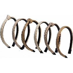 RO Accessories Στέκα Μαλλιών Ψάθα 14-0019