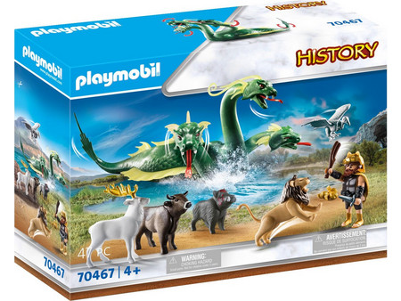 Playmobil History Οι Άθλοι του Ηρακλή για 4+ Ετών 70467