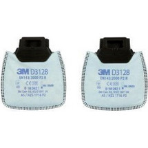 3M D3128 P2 R ζευγάρι φίλτρων αερίων και ατμών
