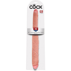 Pipedream King Cock 16" Tapered Διπλό Dildo 40cm Flesh