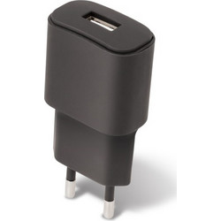 Forever Φορτιστής με Καλώδιο USB-C με Θύρα USB-A Black TC-01