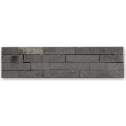 AKROLITHOS Πάνελ Μαύρο Rusty 15x60cm