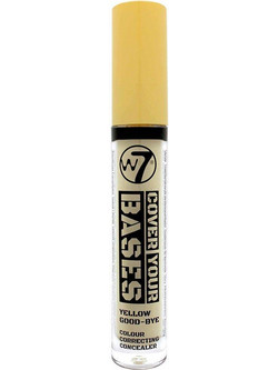 W7 Cover Your Base Yellow Liquid Colour Corrector 5ml