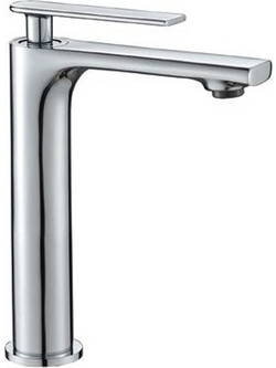 Μπαταρία μπάνιου νιπτήρα ψηλή 23cm Interflex Χρώμιο 086792 Zen