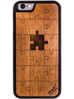 Smartwoods Ξύλινη Θήκη για Sansung Galaxy S8 - Pazzle Brown (200-104-413)