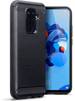 Terrapin Carbon Fibre Silicone 
 Black (Huawei Mate 30 Lite)
