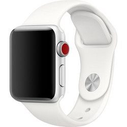 Tech-Protect Smoothband Λουράκι Σιλικόνης White (Apple Watch 42 / 44 / 45mm)
