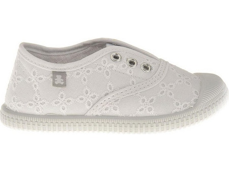 LULU CASTAGNETTE Zestou Πάνινο Loafer Slip-on 28-35 / LC552041 ΛΕΥΚΟ