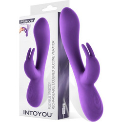 IntoYou Mauve Δονητής Rabbit Μωβ
