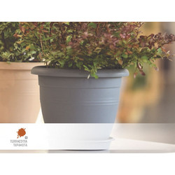 Πιάτο στρογγυλό γλάστρας Terracotta No 260-03 Φ21x3cm τερακότα