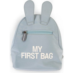 Childhome My First Bag Σχολική Τσάντα Πλάτης Νηπιαγωγείου Γκρι BR74400