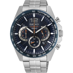 Seiko Conceptual Ανδρικό Ρολόι Χρονογράφος Αυτόματο με Ασημί Μεταλλικό Μπρασελέ SSB345P1 Seiko Conceptual Ανδρικό Ρολόι Χρονογράφος Αυτόματο με Ασημί Μεταλλικό Μπρασελέ SSB345P1