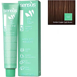 Sens.Us MC2 5.43 Golden Copper Light Brown Μόνιμη Βαφή Μαλλιών Χωρίς Αμμωνία 100ml