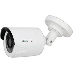 Ομοίωμα κάμερας DM50HK Alfaone με real φακό και Flash light Λευκό DM50HK
