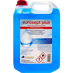 Eurosept Plus Αντισηπτικό Gel Χεριών 4lt