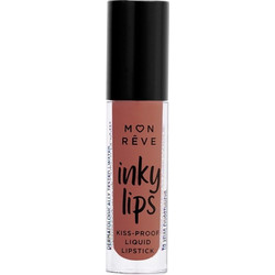 Mon Reve Inky Lips Kiss Proof 04 Long Lasting Matte Liquid Κραγιόν 4ml