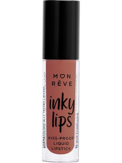 Mon Reve Inky Lips Kiss Proof 04 Long Lasting Matte Liquid Κραγιόν 4ml
