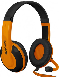 Defender Warhead G-120 Gaming Headset On Ear Black Orange