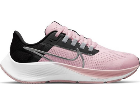 Nike Air Zoom Pegasus 38 Παιδικά Αθλητικά Παπούτσια για Τρέξιμο Μαύρα Ροζ CZ4178-609
